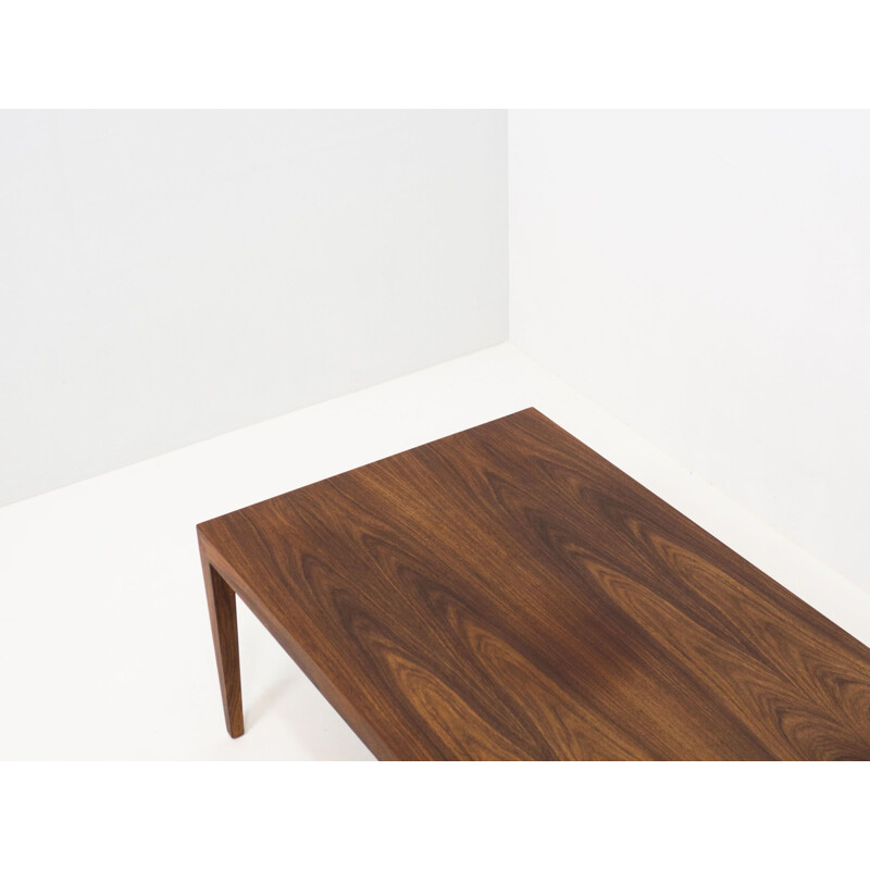 Vintage rosewood coffee table by Severin Hansen for Haslev Møbelsnedkeri, Denmark