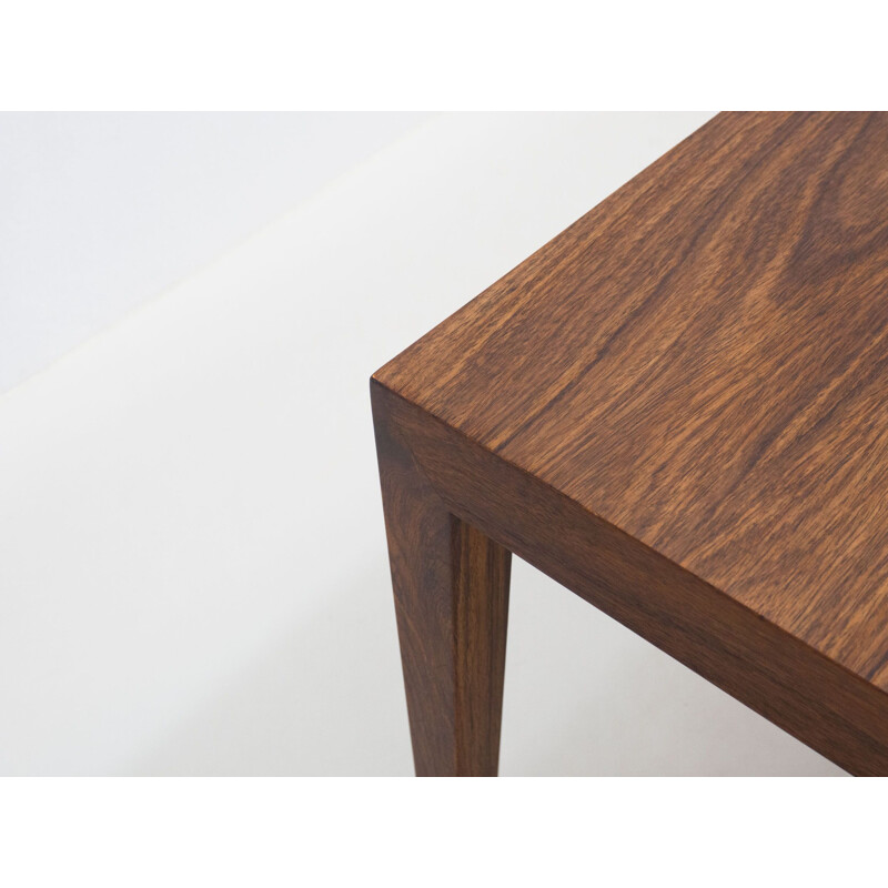 Mesa de café Vintage Rosewood de Severin Hansen para Haslev Møbelsnedkeri, Dinamarca