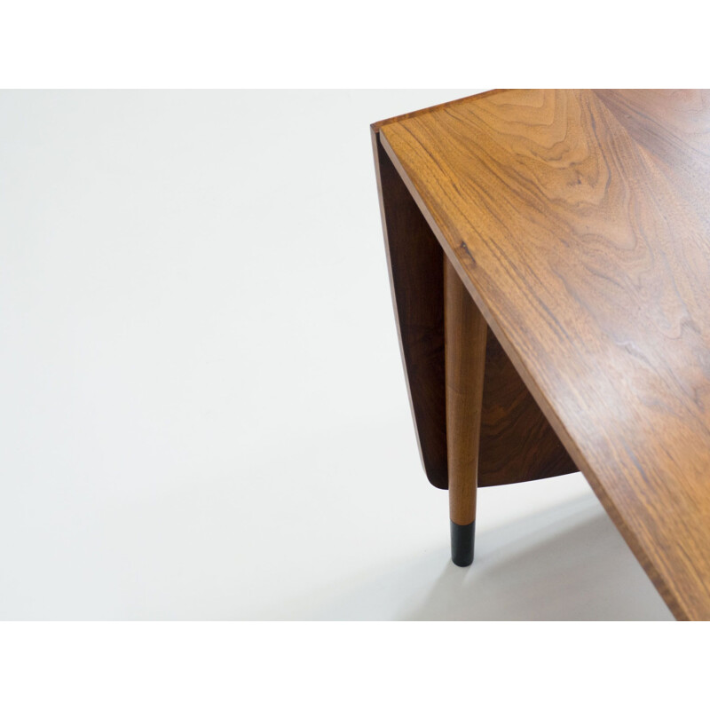 Vintage walnut drop leaf table