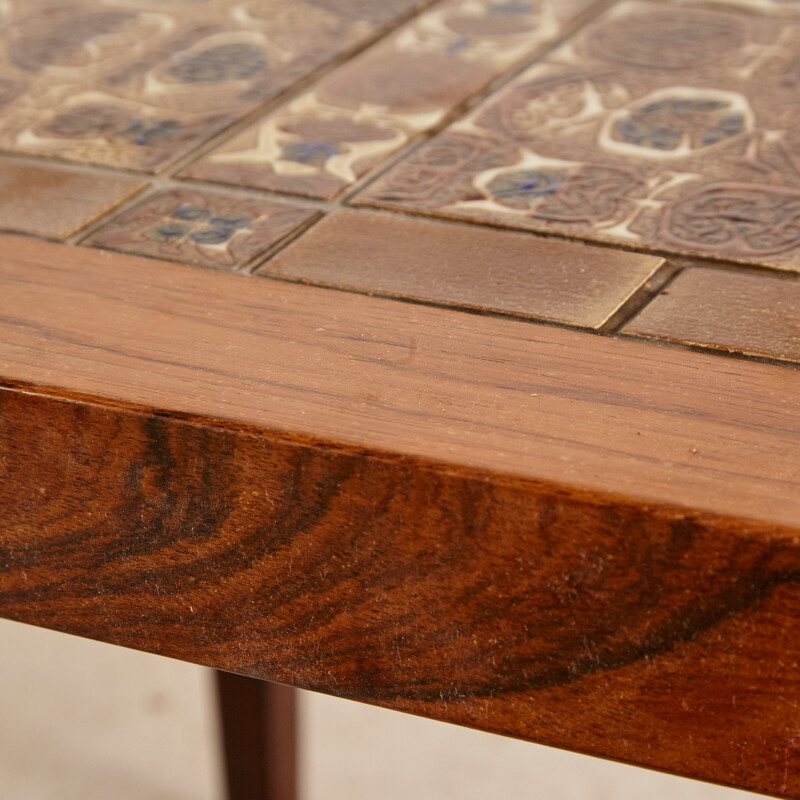 Mid century rosewood coffee table by Severin Hansen, 1960s