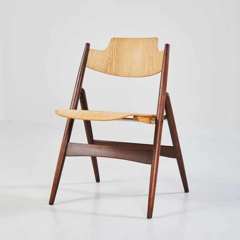 Se 18 foldable vintage chair by Egon Eierman for Wilde+Spieth