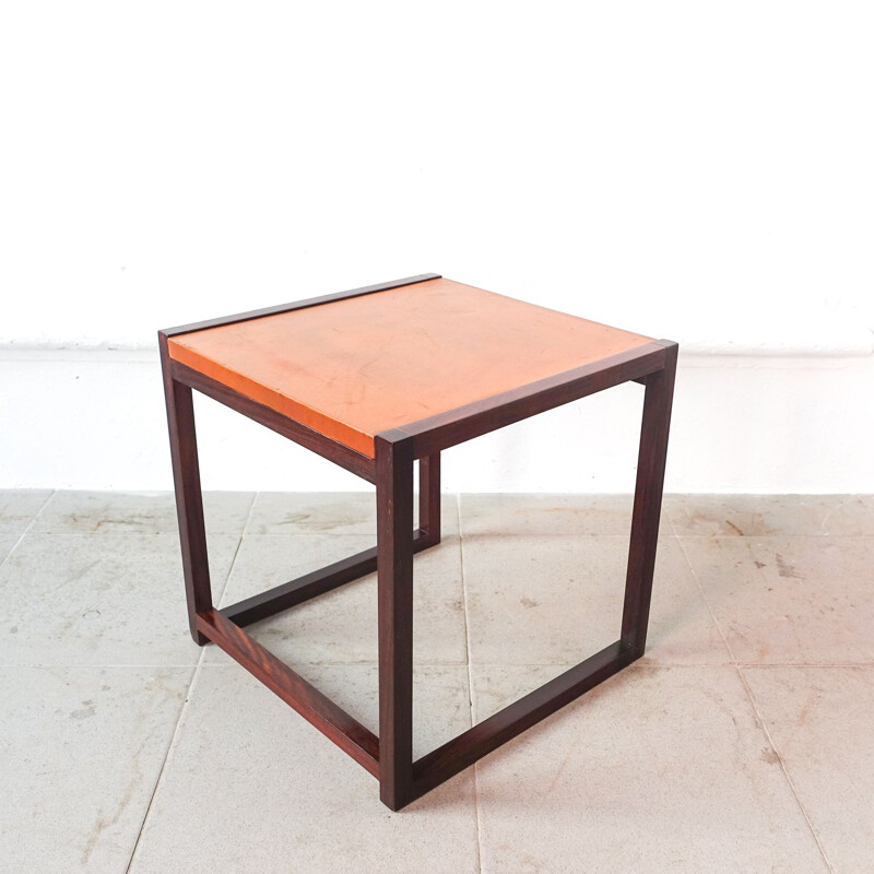 Cubox'4 vintage side table by António Garcia for Móveis Sousa Braga, Portugal 1970s