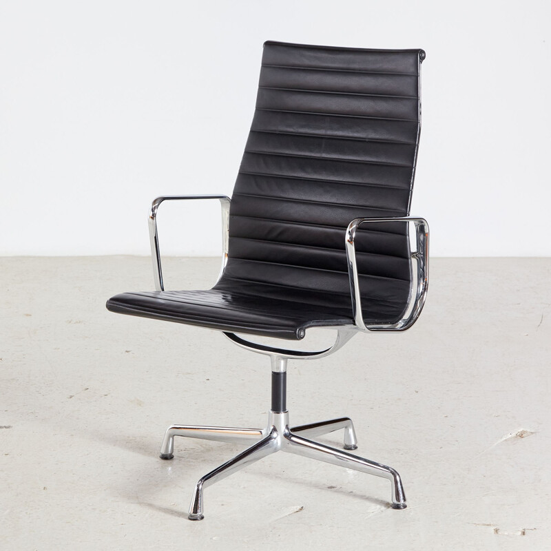 Vintage EA112 office swivel armchair by Charles & Ray Eames