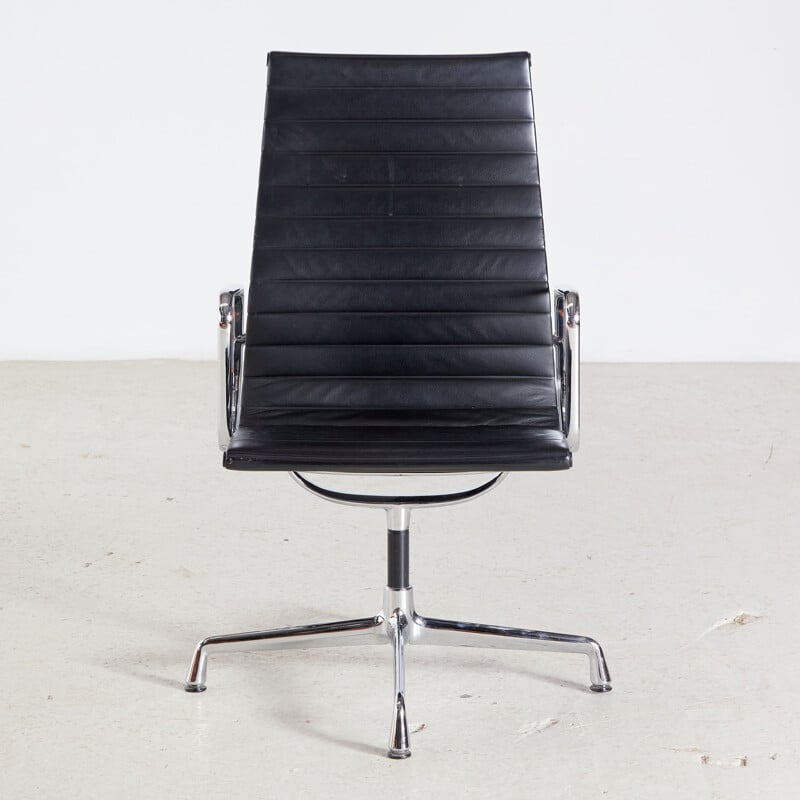 Vintage EA112 office swivel armchair by Charles & Ray Eames