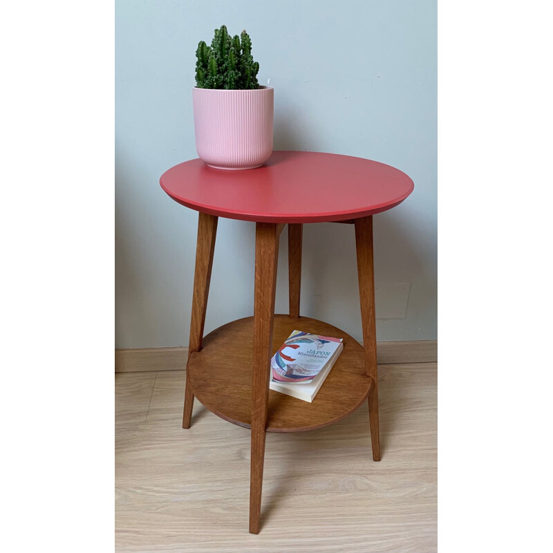 Vintage mahogany side table