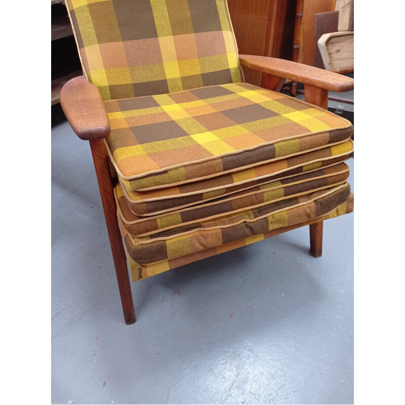 Scandinavian vintage armchair by Parker-Knoll P 806, 1960s