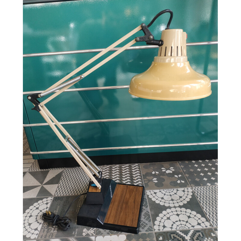 Lampe de bureau vintage en porte-à-faux d'Electrix, USA