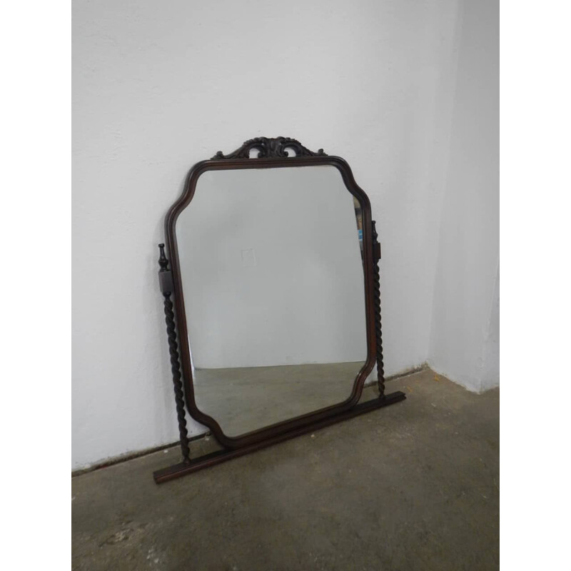 Linden vintage mirror, 1970s