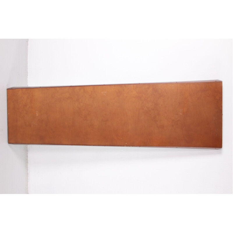 Danish vintage mirror with teak edge, 1960s