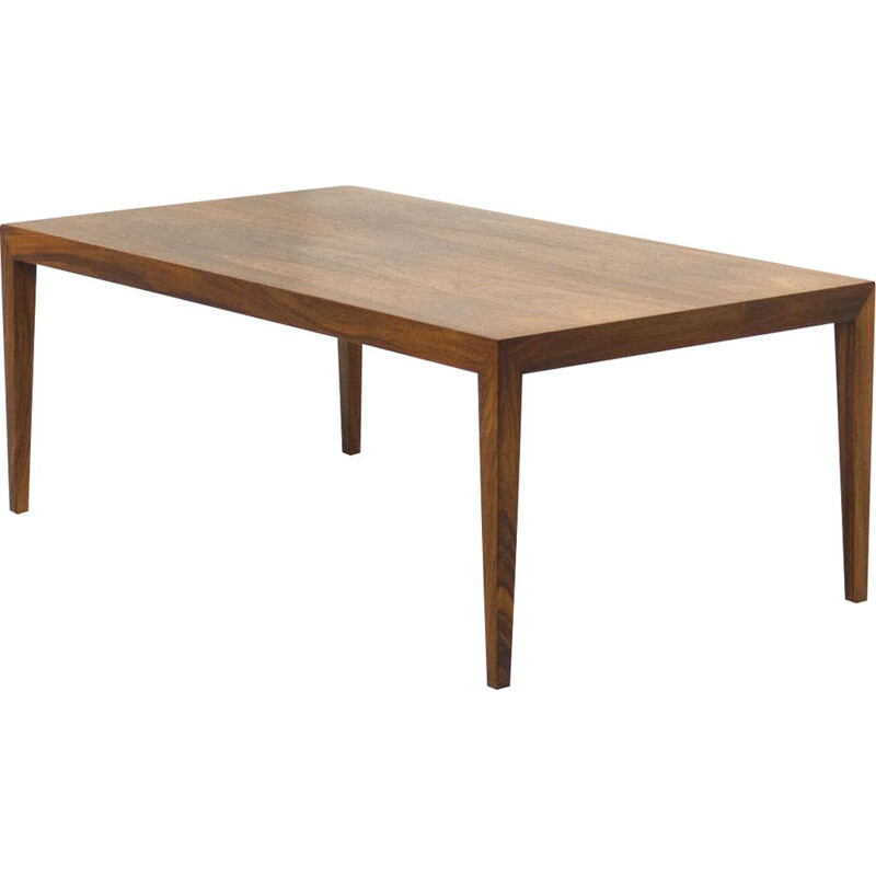 Vintage rosewood coffee table by Severin Hansen for Haslev Møbelsnedkeri, Denmark