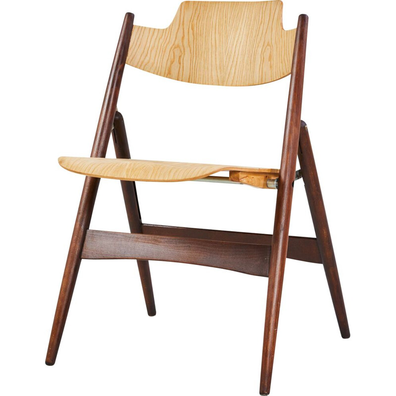 Se 18 foldable vintage chair by Egon Eierman for Wilde+Spieth