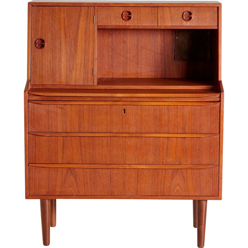 Secretaire vintage en teck, Danemark