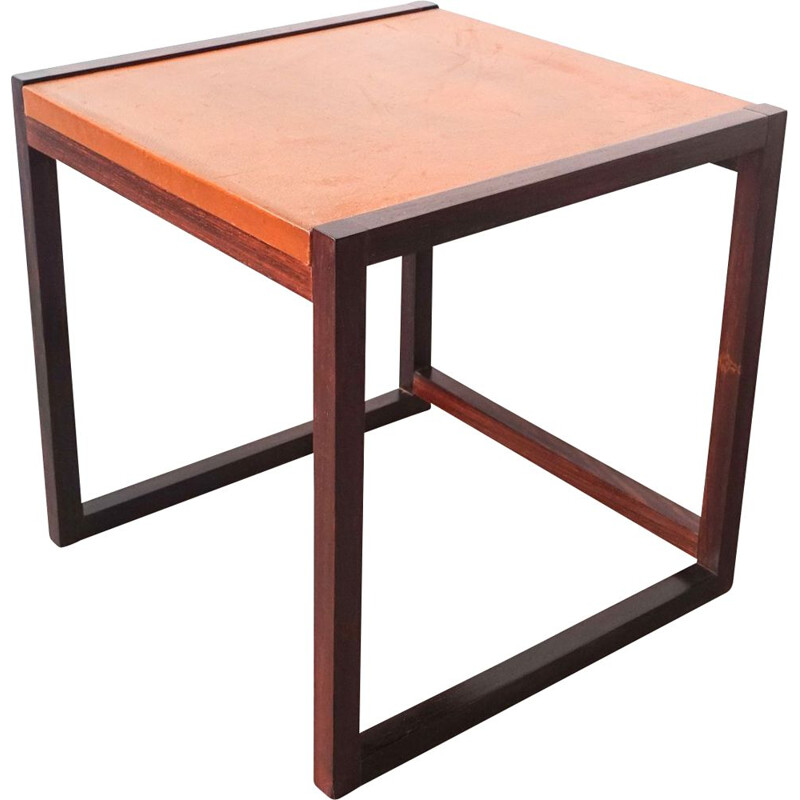 Cubox'4 vintage side table by António Garcia for Móveis Sousa Braga, Portugal 1970s