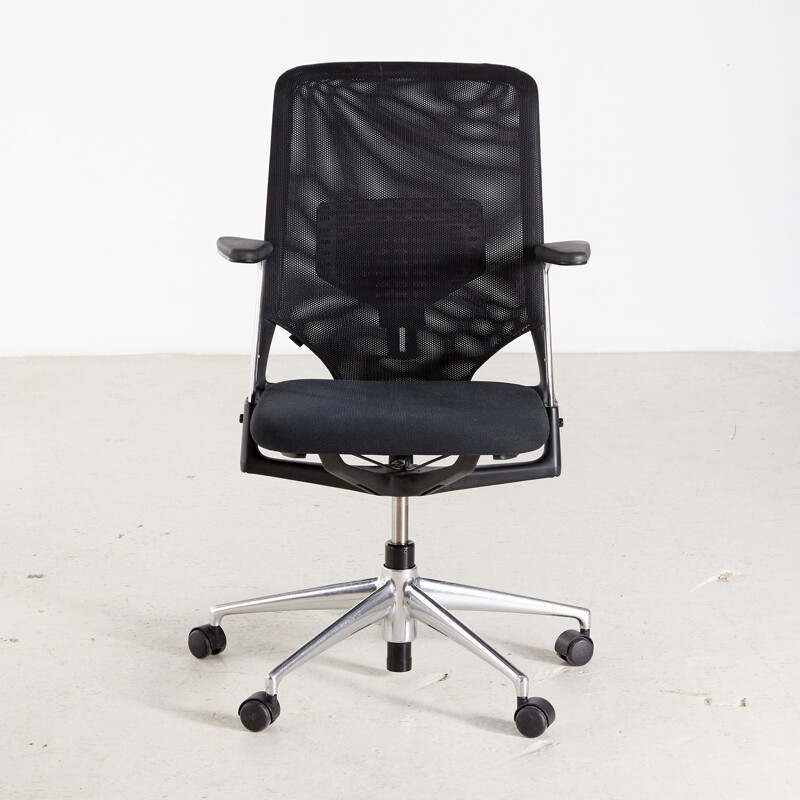 Vintage office swivel armchair by Alberto Meda for Vitra