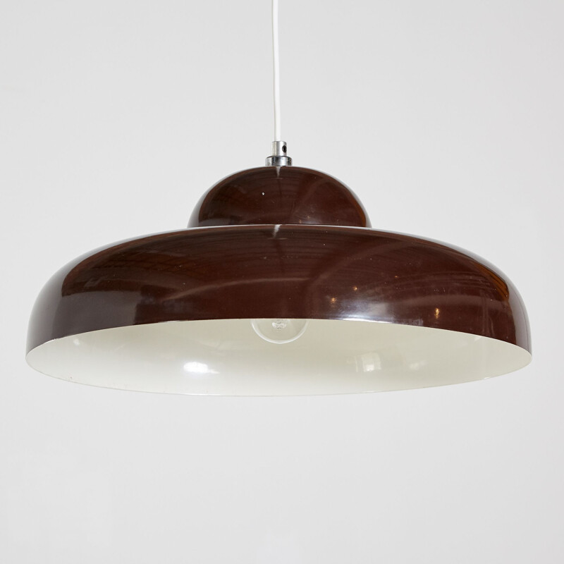Vintage pendant lamp by Opteam, 1970s
