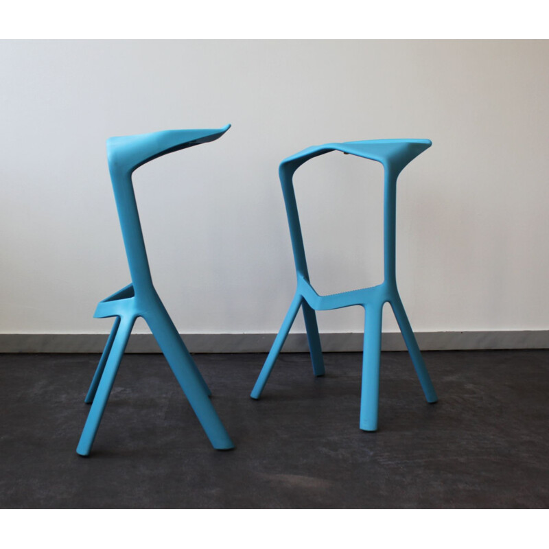 Paire de tabourets de bar Muira vintage par Konstantin Grcic pour Plank, 2005