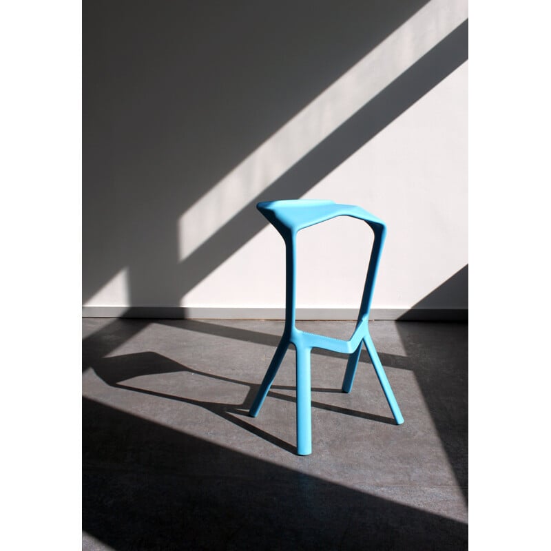 Mid-century pair of Muira bar stools by Konstantin Grcic for Plank, 2005