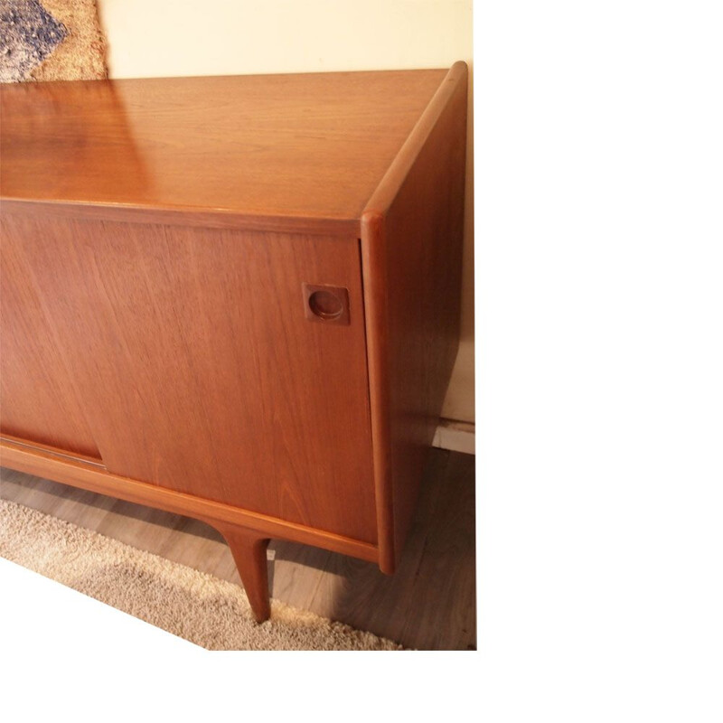 Vintage teak sideboard by Johannes Andersen, Scandinavian 1960s