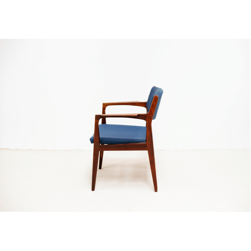 Vintage rosewood armchair by Erik Buch for Ørum Møbelfabrik