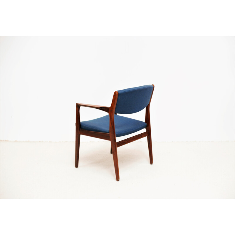 Vintage rosewood armchair by Erik Buch for Ørum Møbelfabrik