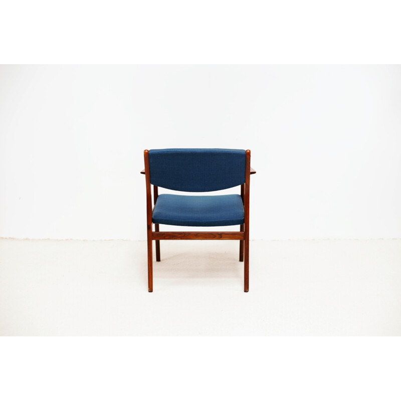 Vintage rosewood armchair by Erik Buch for Ørum Møbelfabrik