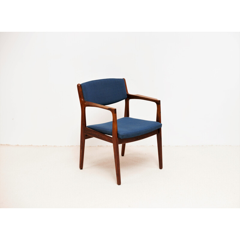 Vintage rosewood armchair by Erik Buch for Ørum Møbelfabrik