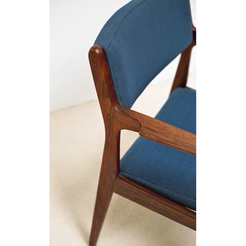 Vintage rosewood armchair by Erik Buch for Ørum Møbelfabrik