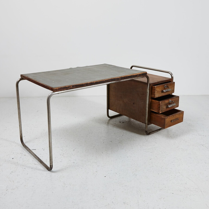 Vintage metal desk