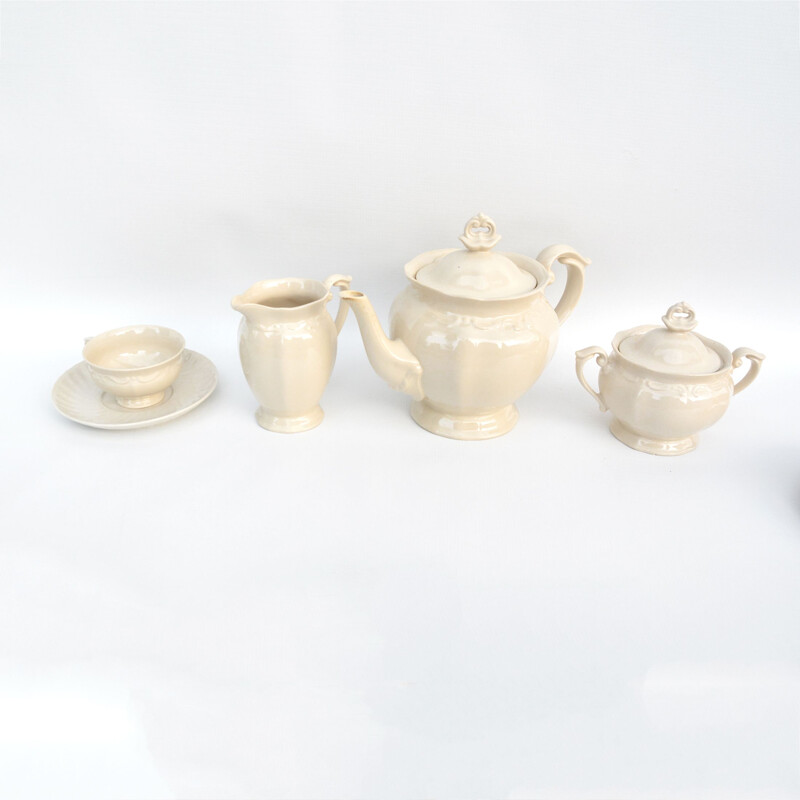 Vintage porcelain coffee service set by Zakłady Porcelitu Stolowego, Poland 1970