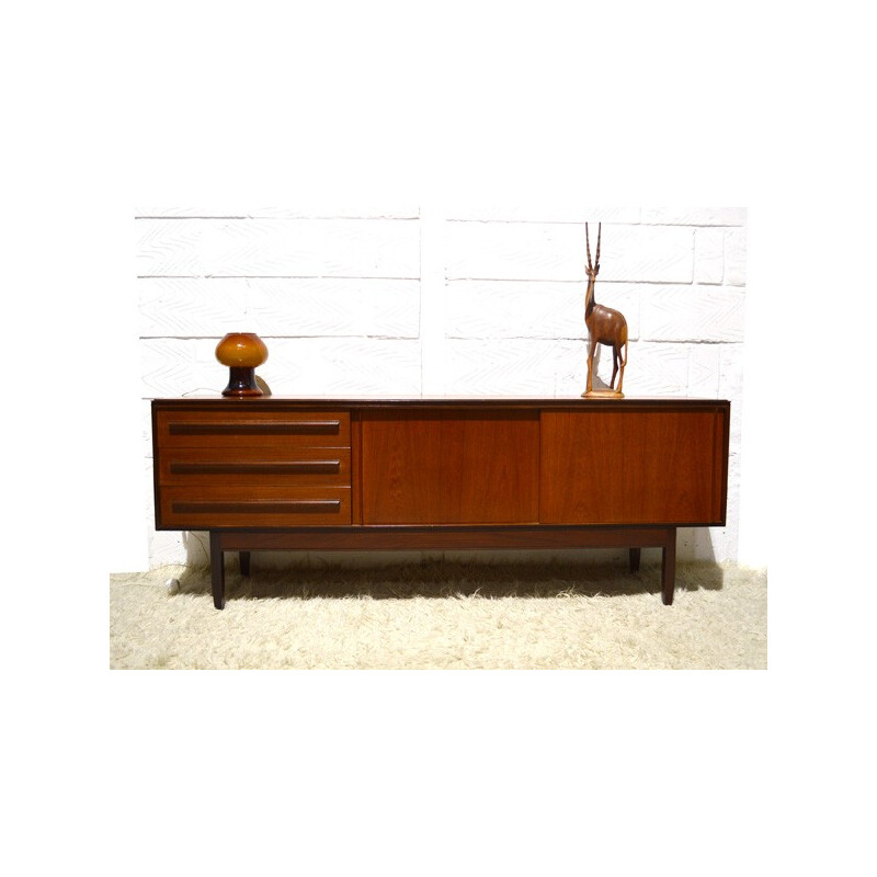 English vintage sideboard in teak, White and Newton - 1960s