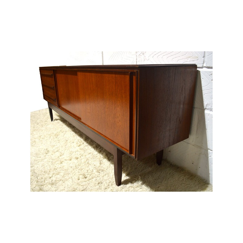 English vintage sideboard in teak, White and Newton - 1960s