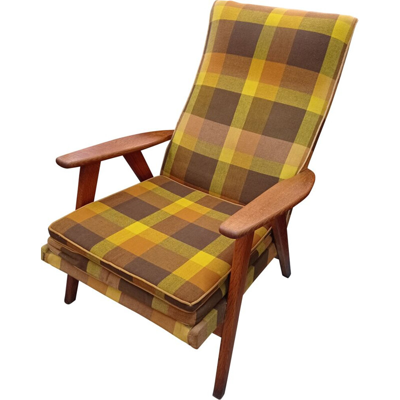 Scandinavian vintage armchair by Parker-Knoll P 806, 1960s