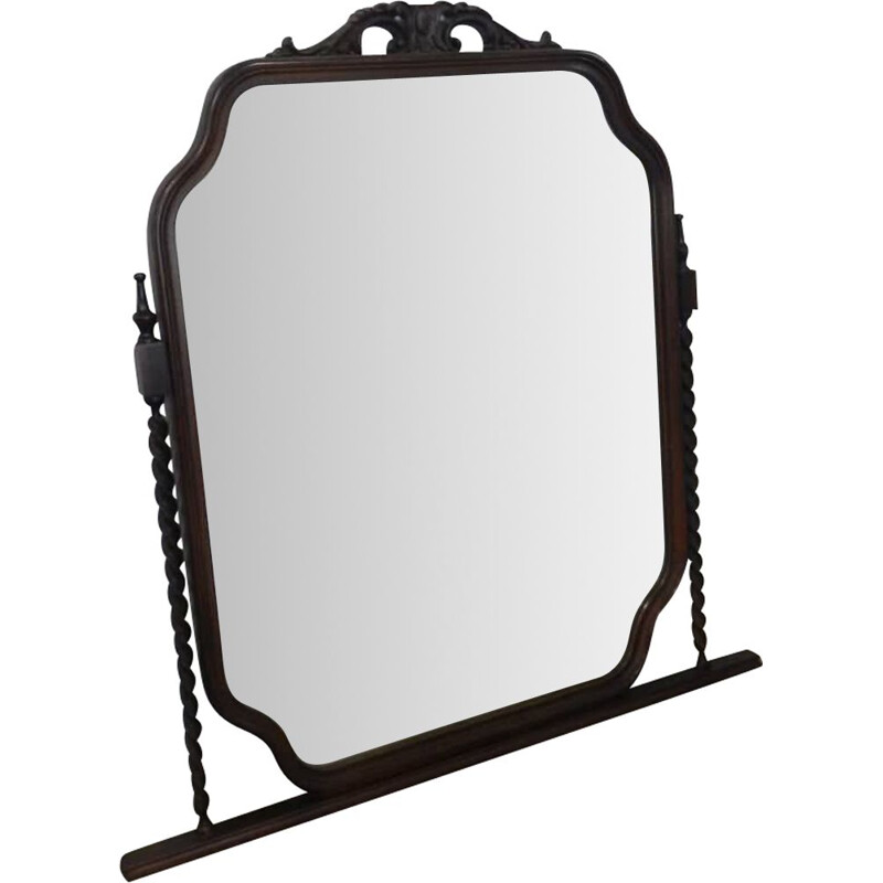 Linden vintage mirror, 1970s