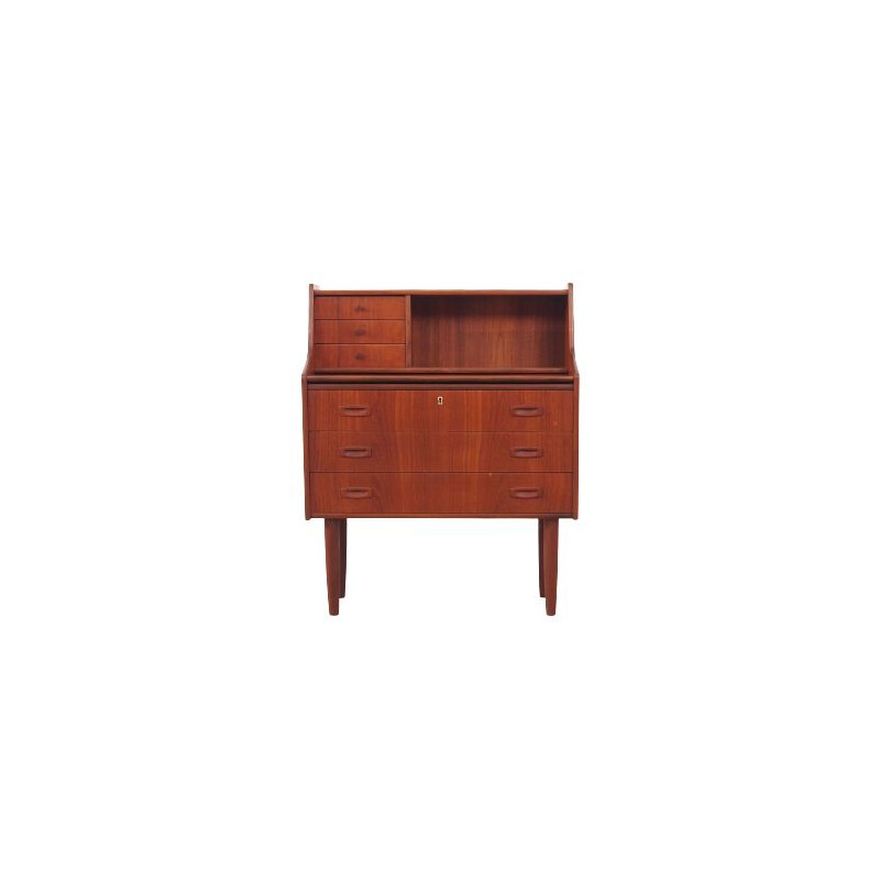 Vintage teak secretary, Denmark 1960s