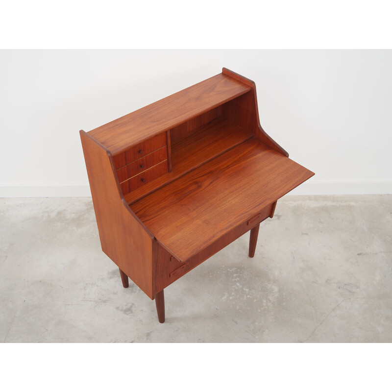 Vintage teak secretary, Denmark 1960s