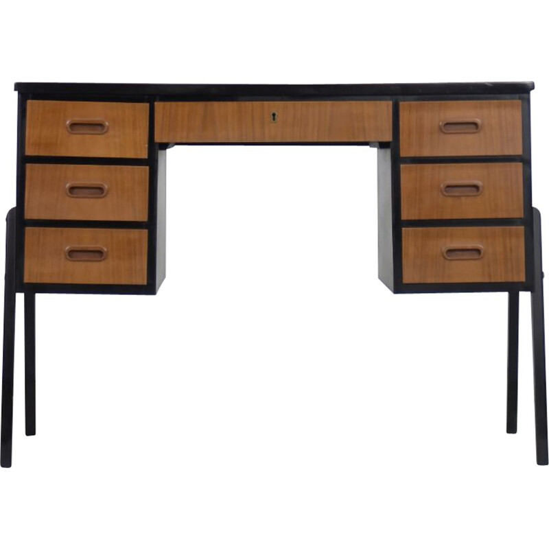 Vintage teak desk, Sweden 1960