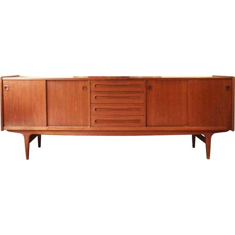 Vintage teak sideboard by Johannes Andersen, Scandinavian 1960s