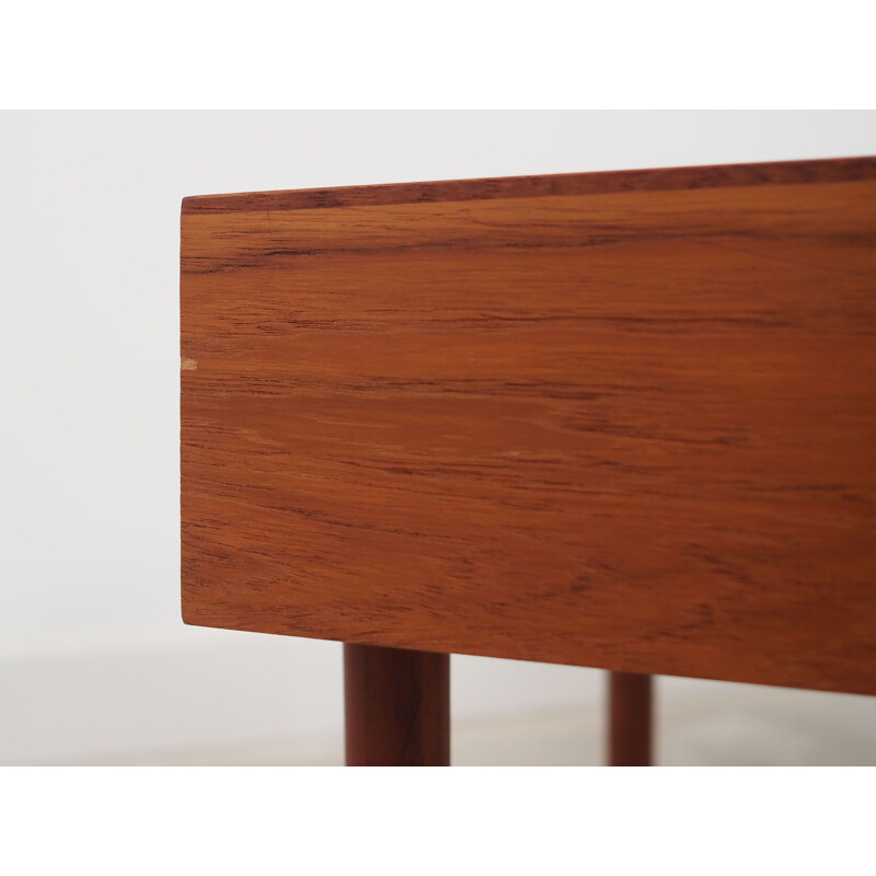 Pair of teak vintage night stand by PBJ Møbler, Denmark 1970s