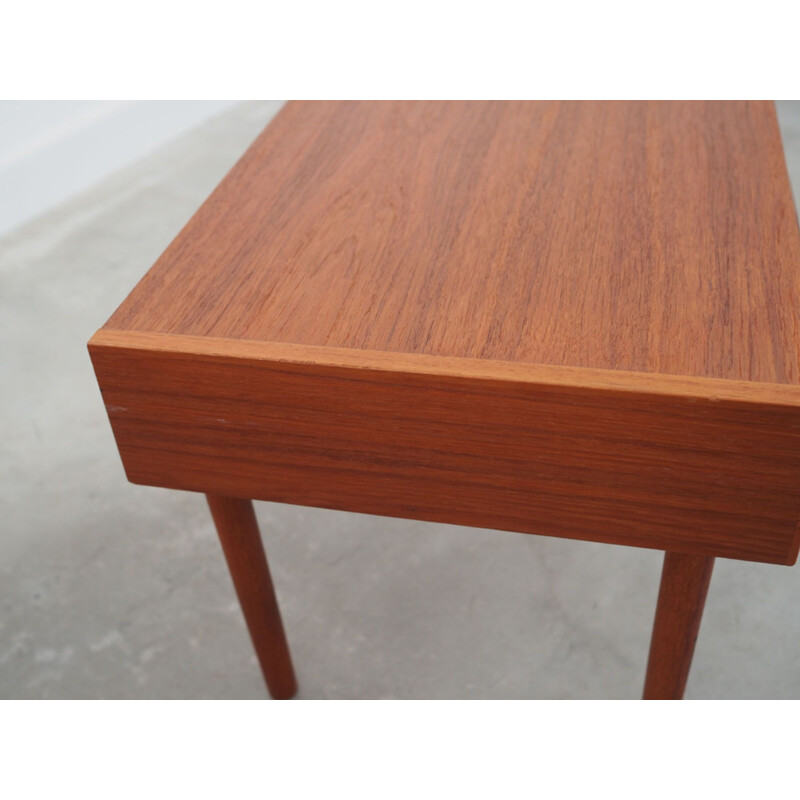 Pair of teak vintage night stand by PBJ Møbler, Denmark 1970s