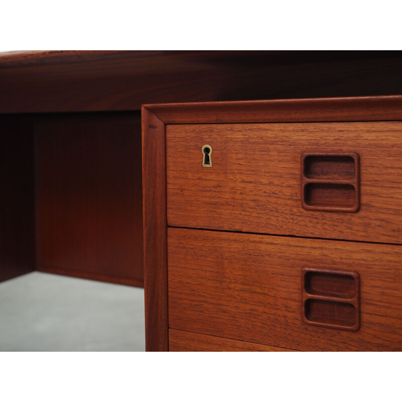 Teak vintage desk by Arne Vodder, Denmark 1960s