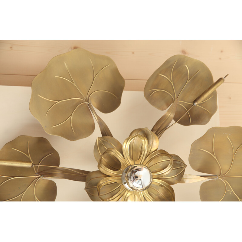 Pair of vintage sconces model Nénuphar by Florart, 1960-1970s