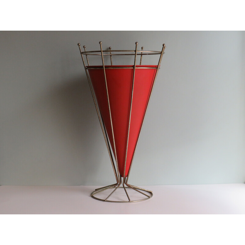 Mid century umbrella stand modernist, France 1950s