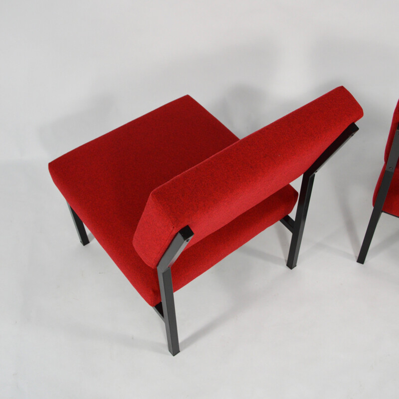 Pair of T'Spectrum easy chairs, Martin VISSER - 1950s