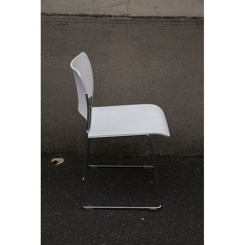 Paire de chaises vintage 404 par David Rowland pour Howe