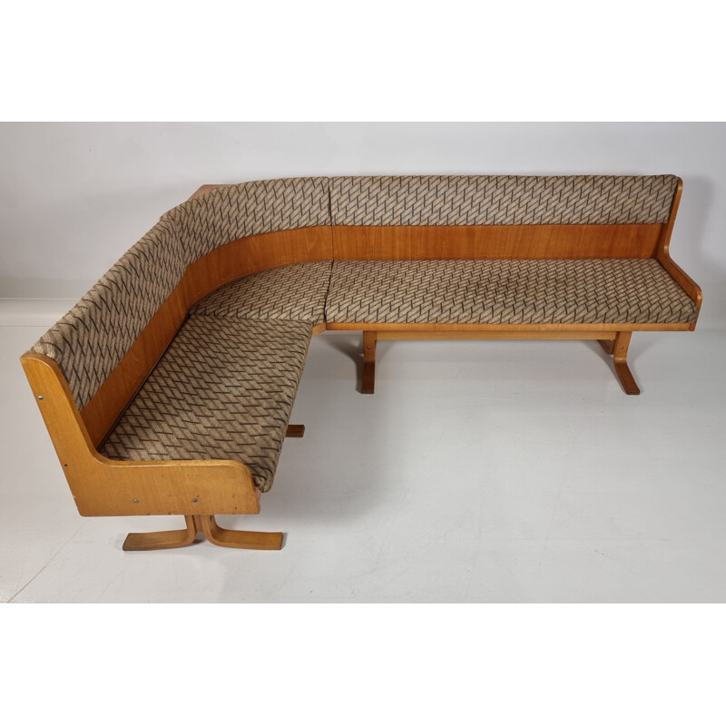 Vintage living room set by Ludvik Volak for Drevopodnik Holesov, Czechoslovakia 1960