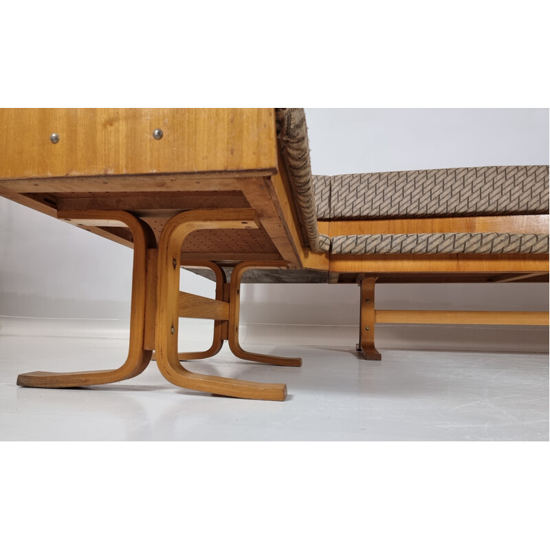 Vintage living room set by Ludvik Volak for Drevopodnik Holesov, Czechoslovakia 1960