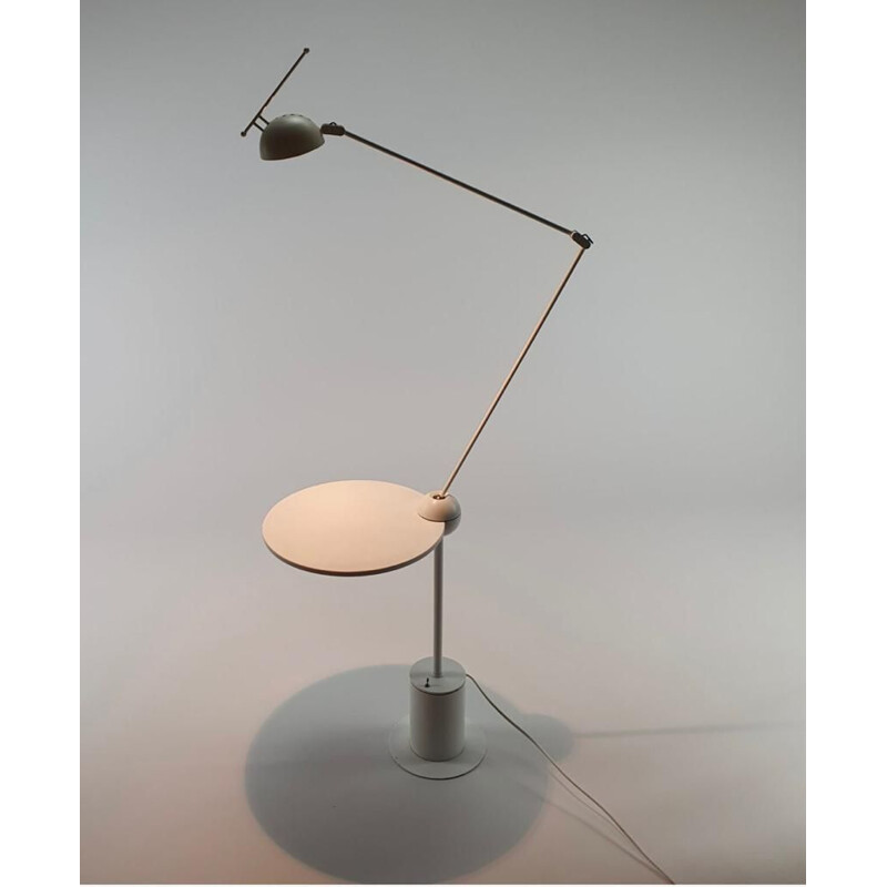 Vintage articulated floor lamp by Edward Geluk, 1980s