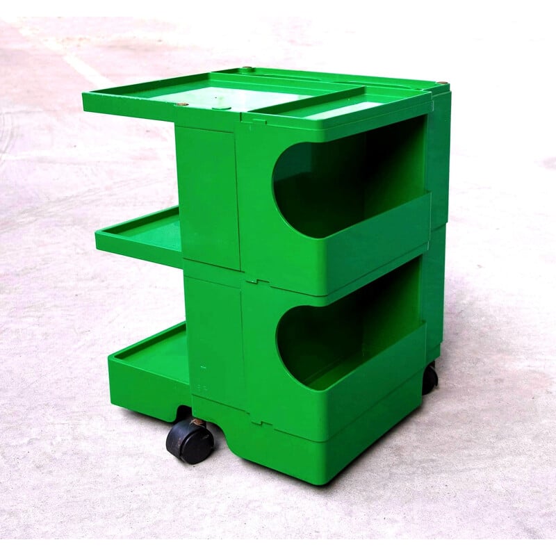 Vintage Bobby trolley by Joe Colombo for Bieffeplast Padova, Italy 1970s