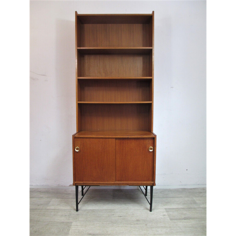 Teak vintage bookcase, Sweden 1970s