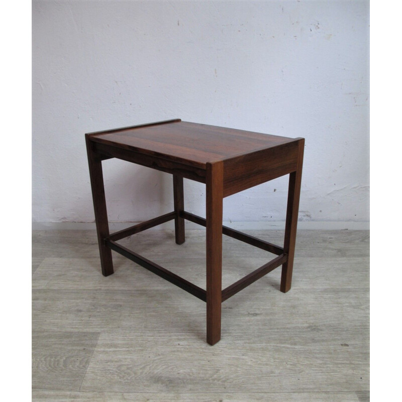 Rosewood vintage side table, Denmark 1960s